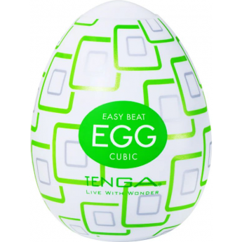Мастурбатор-яйцо TENGA EGG CUBIC